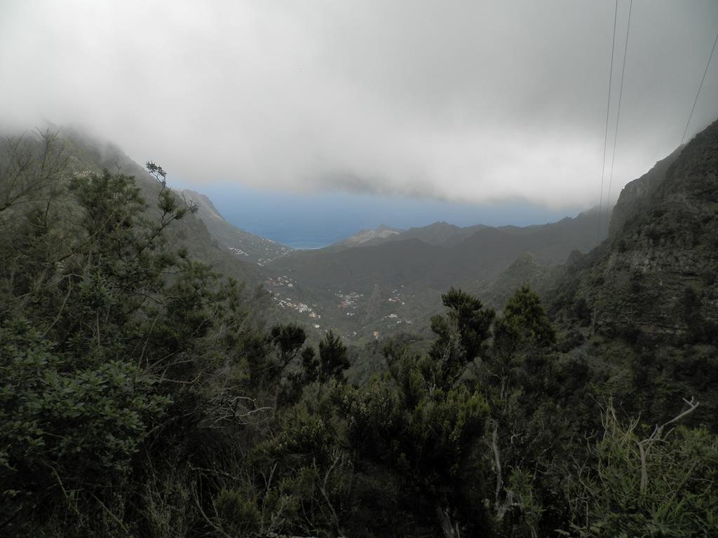 Wanderung vom Rocko de Agando, El Cercado, Hermigua